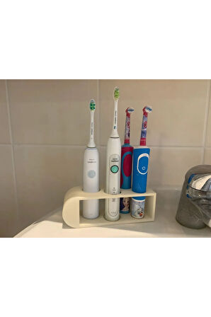 Aile için Elektrikli Diş Fırçalığı (2x Philips Sonicare + 2x Oral B) Uyumlu