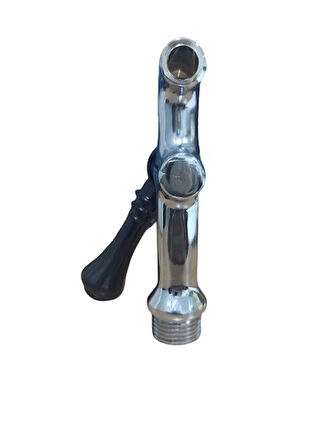 KROM ÇEVİRMELİ GÖSTERGELİ KAHVECİ ÇAYMATİK MUSLUK (ERKEK)