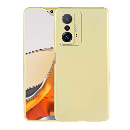 Smcase Xiaomi 11T Pro Kılıf Kamera Korumalı Premier Silikon