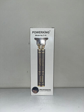 POWERKİNG T 10 PROFESYONEL TIRAŞ MAKİNESİ