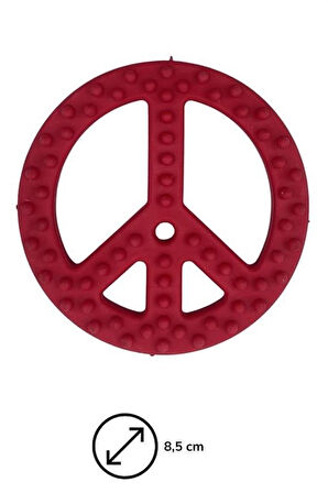 Evyora® Barış Kemiği Renkli Diş Temizleme Kedi Köpek Aktivite Oyuncağı