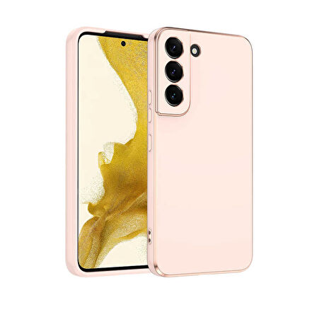 Smcase Samsung Galaxy S22 Plus 5G Kılıf Kamera Korumalı Lazer Bark Silikon