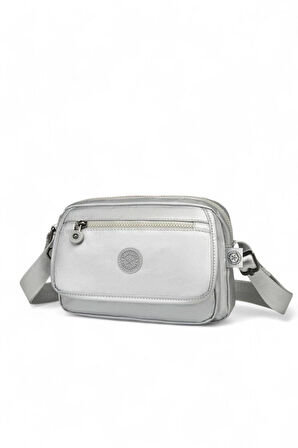 Smart Bags Krinkıl Platin Kadın Çapraz Askılı Çanta SMB MT-3166