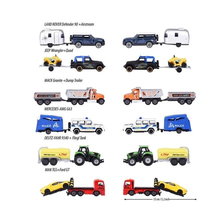 8503002001 City Trailer 6-asst