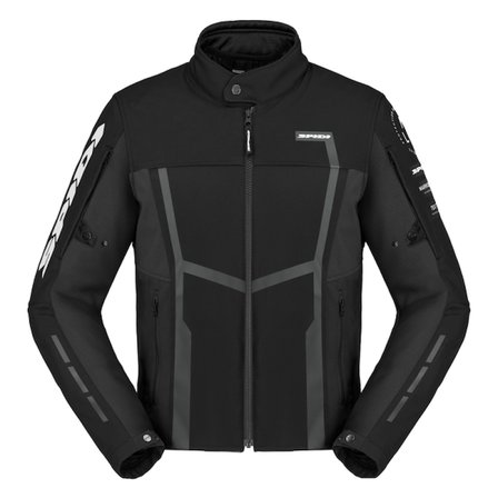 SPIDI MOTOJOY TEKSTİL CEKET SİYAH BEYAZ