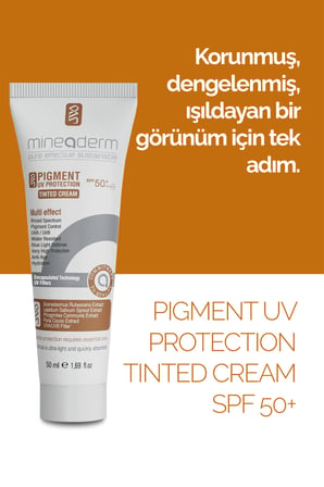Mineaderm Uv Protection 50+ Faktör Leke Karşıtı Renkli Yüz Güneş Koruyucu Krem 50 ml