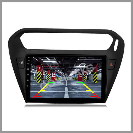 GOVİMAKS CITROEN C-ELYSEE SİYAH 2012-2023 6 GB RAM 128 GB HAFIZA ANDROID MULTIMEDIA TEYP