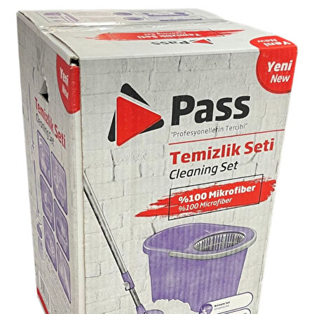 PASS TEMİZLİK SETİ KOVASI 19 LT