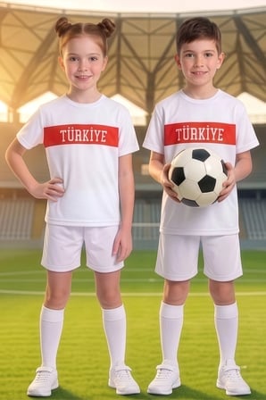 Türkiye Baskılı Unisex Çocuk Tişört