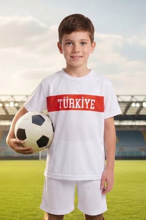 Türkiye Baskılı Unisex Çocuk Tişört