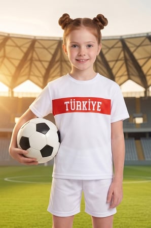 Türkiye Baskılı Unisex Çocuk Tişört