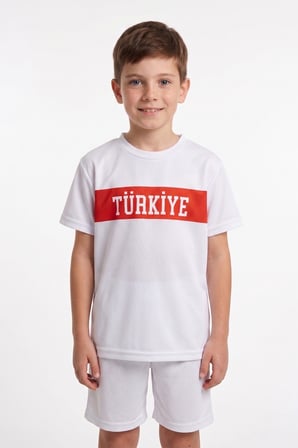 Türkiye Baskılı Unisex Çocuk Tişört