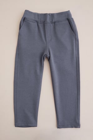 Beli Bağcıklı Penye Kumaş Unisex Çocuk Pantolon