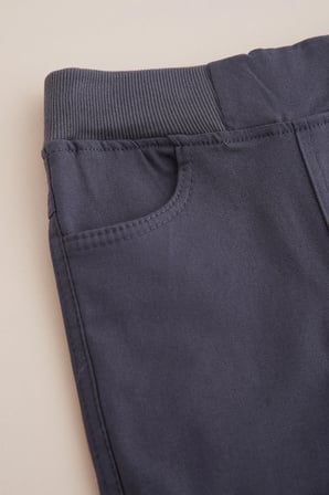 Beli Bağcıklı Gabardin Kumaş Unisex Çocuk Pantolon