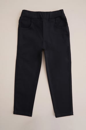 Beli Bağcıklı Gabardin Kumaş Unisex Çocuk Pantolon