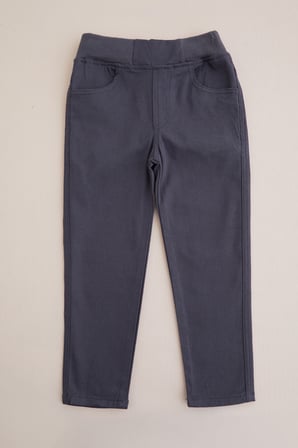 Beli Bağcıklı Gabardin Kumaş Unisex Çocuk Pantolon
