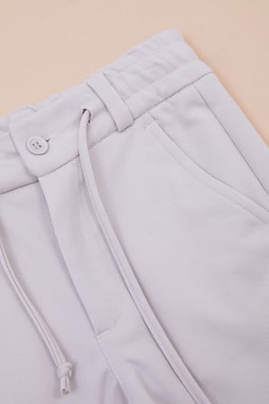 Beli Bağlamalı Jakarlı Erkek Çocuk Pantolon