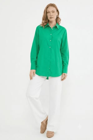 Basic Oversize Gömlek