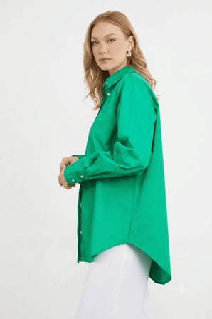 Basic Oversize Gömlek