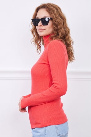 Fitilli Balıkçı Yaka Slim Fit Bluz