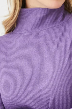 Fitilli Balıkçı Yaka Slim Fit Bluz