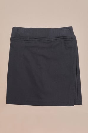 Basic Beli Lastikli Kız Çocuk Şort Etek