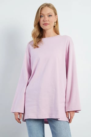 Fullamodest Basic Geniş Kol Tunik