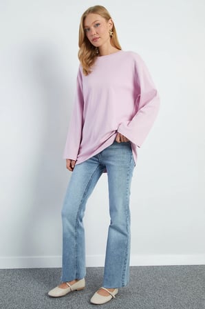 Fullamodest Basic Geniş Kol Tunik