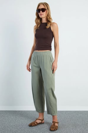 Beli Lastikli Cepli Gabardin Pantolon
