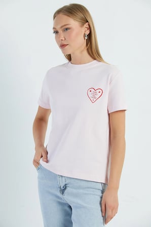 More Amore Per Favore Baskılı Tişört