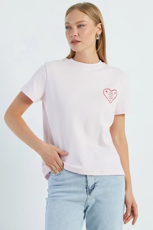 More Amore Per Favore Baskılı Tişört