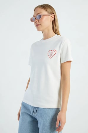 More Amore Per Favore Baskılı Tişört