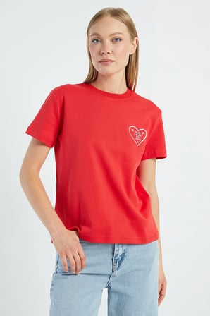 More Amore Per Favore Baskılı Tişört