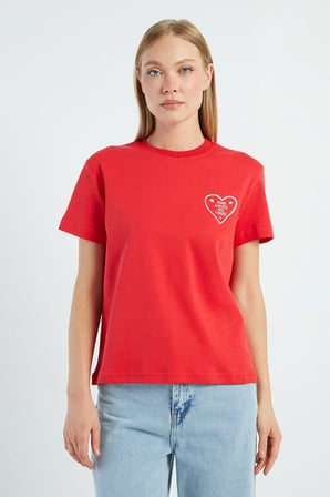 More Amore Per Favore Baskılı Tişört