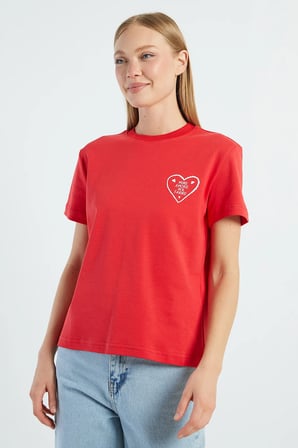 More Amore Per Favore Baskılı Tişört