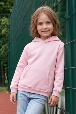 3 İplik Kanguru Cepli Kapüşonlu Unisex Çocuk Sweatshirt