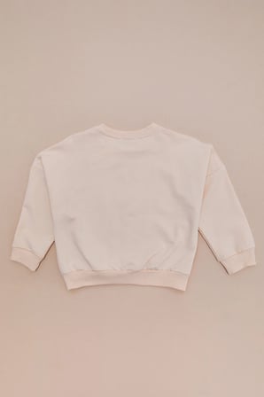Köpek Baskılı Oversize Erkek Çocuk Sweatshirt