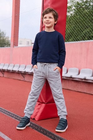 3 İplik Basic Beli Lastikli Unisex Çocuk Eşofman Altı