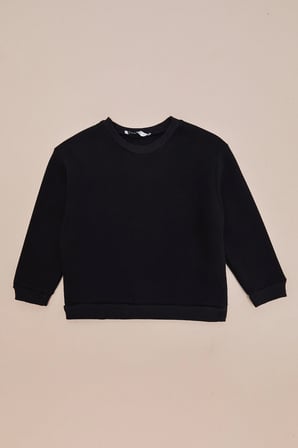 3 İplik Basic Unisex Çocuk Sweatshirt