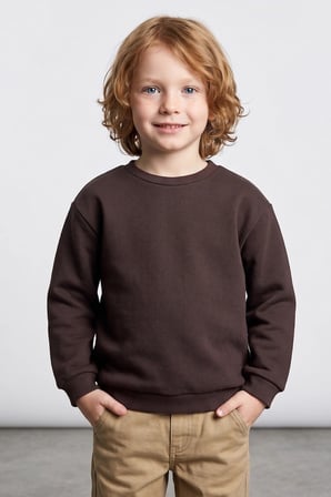 3 İplik Basic Unisex Çocuk Sweatshirt