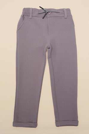 Beli Bağlamalı Duble Paça Erkek Çocuk Pantolon