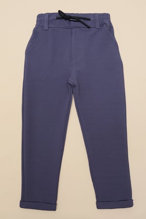 Beli Bağlamalı Duble Paça Erkek Çocuk Pantolon
