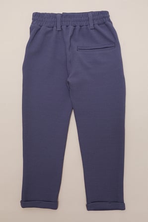 Beli Bağlamalı Duble Paça Erkek Çocuk Pantolon