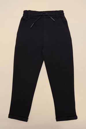 Duble Paça Beli Bağlamalı Erkek Çocuk Pantolon
