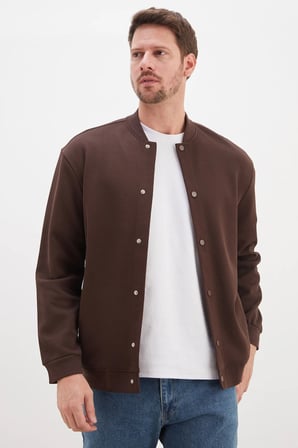 Çıtçıtlı Pike Kumaş Regular Fit Ceket
