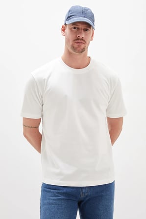 Basic Bisiklet Yaka Regular Tişört