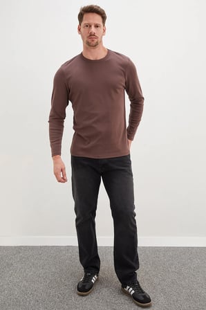 Basic Bisiklet Yaka Body