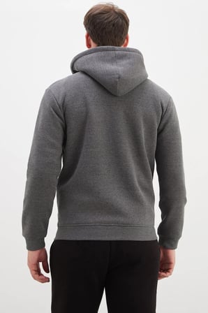 3 İplik Kanguru Cepli kapüşonlu Sweatshirt