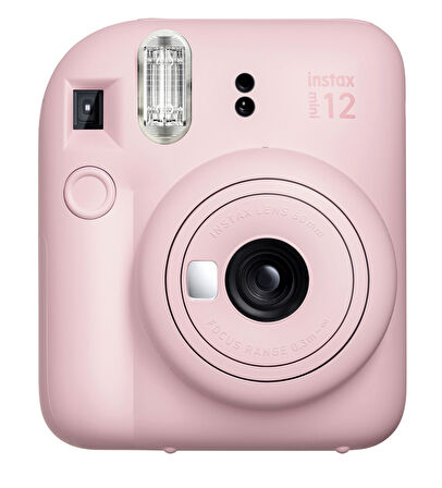 Fujifilm Instax Mini 12 Pembe Fotoğraf Makinesi ve 4'lü Renkli Lens Seti