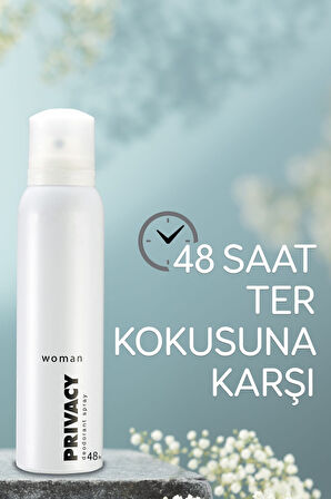 Privacy Women Kadın Deodorant 6x150ml